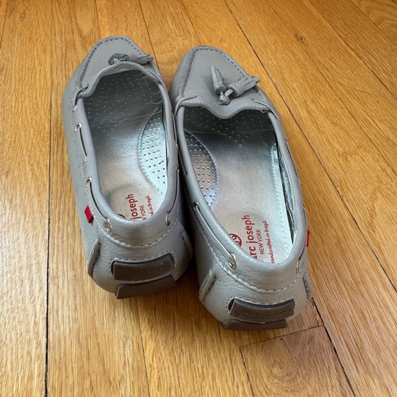 NEW Marc Joseph driving shoe leather made in Brazil women’s 10.5 gray - Picture 2 of 8